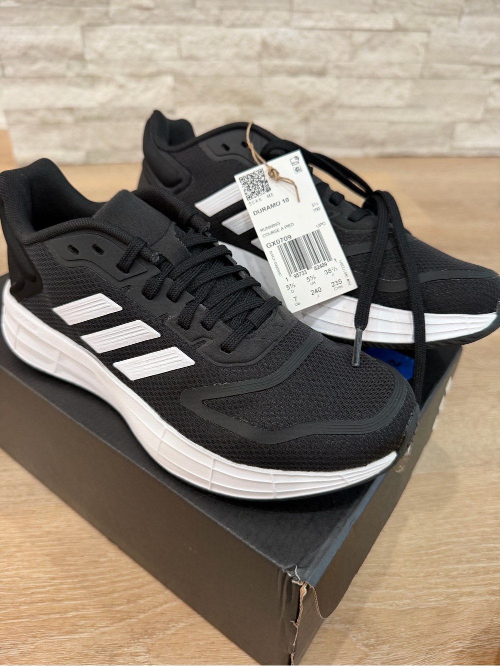 adidas Black & White womens Running Sneakers